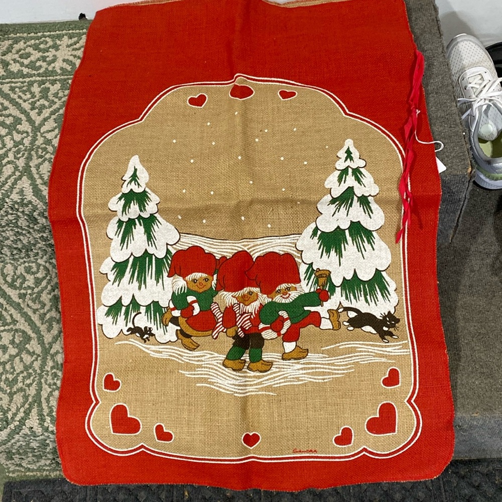 Large Christmas Nordic Gunny sack gift bag